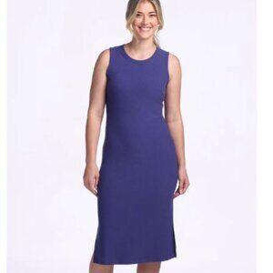 NWT Small Merino Wool Iris Dress in "Ink Blue" by Woolx